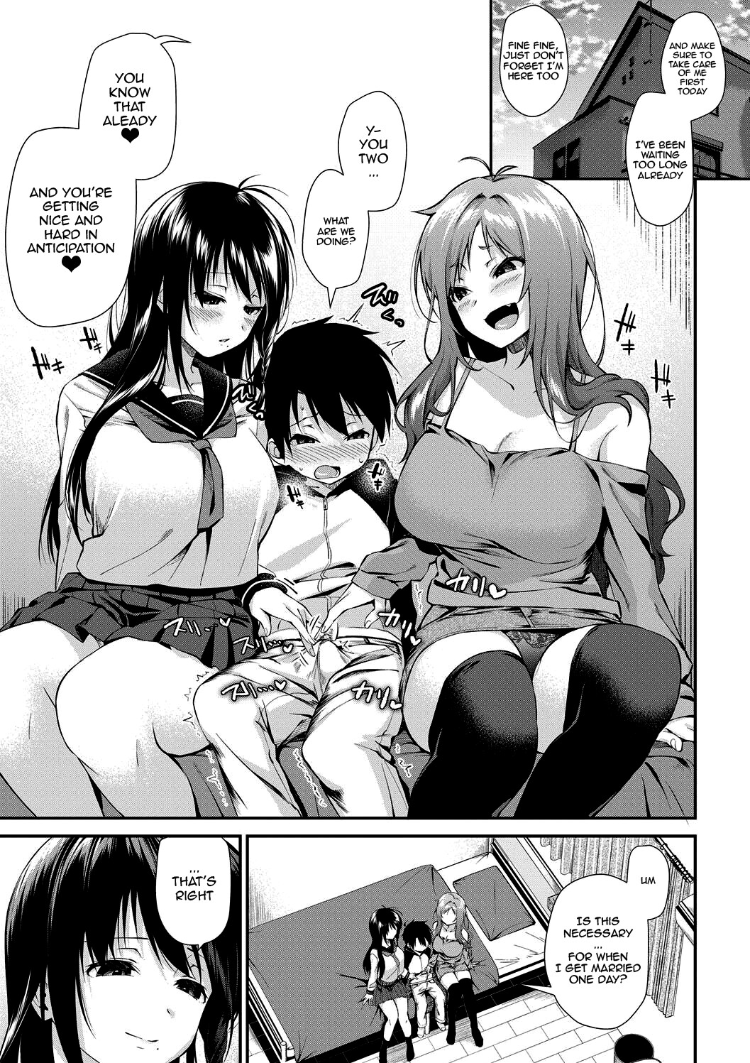 Hentai Manga Comic-Let's Have Sex With These Onee-chans-Read-48